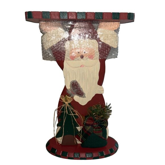 Wooden Santa Claus Christmas Stand/Tabletop Decor - Picture 1 of 7
